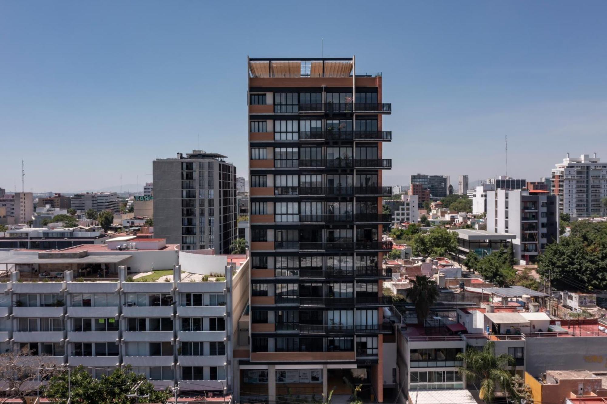 Galeria Flat Rooftop Pool Witgdl Guadalajara Ngoại thất bức ảnh