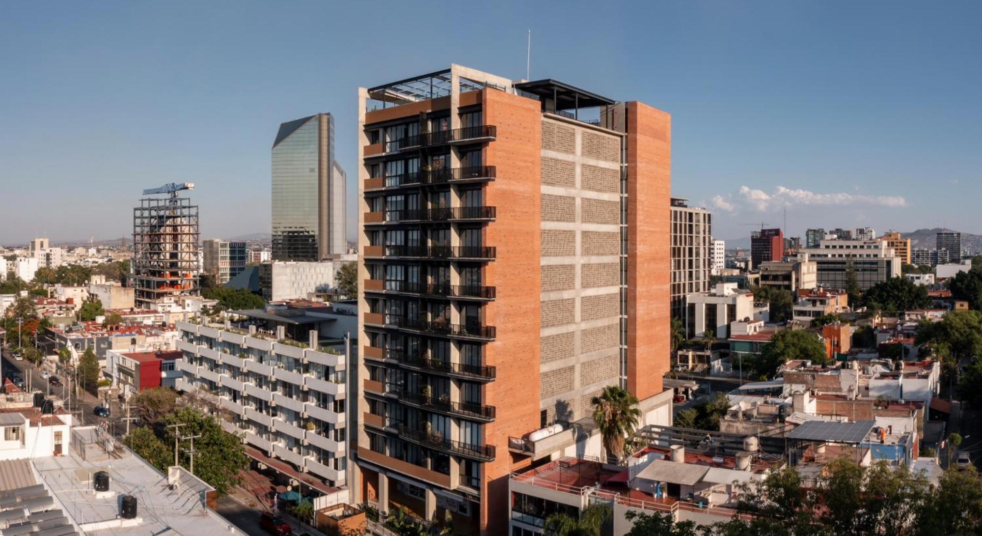Galeria Flat Rooftop Pool Witgdl Guadalajara Ngoại thất bức ảnh